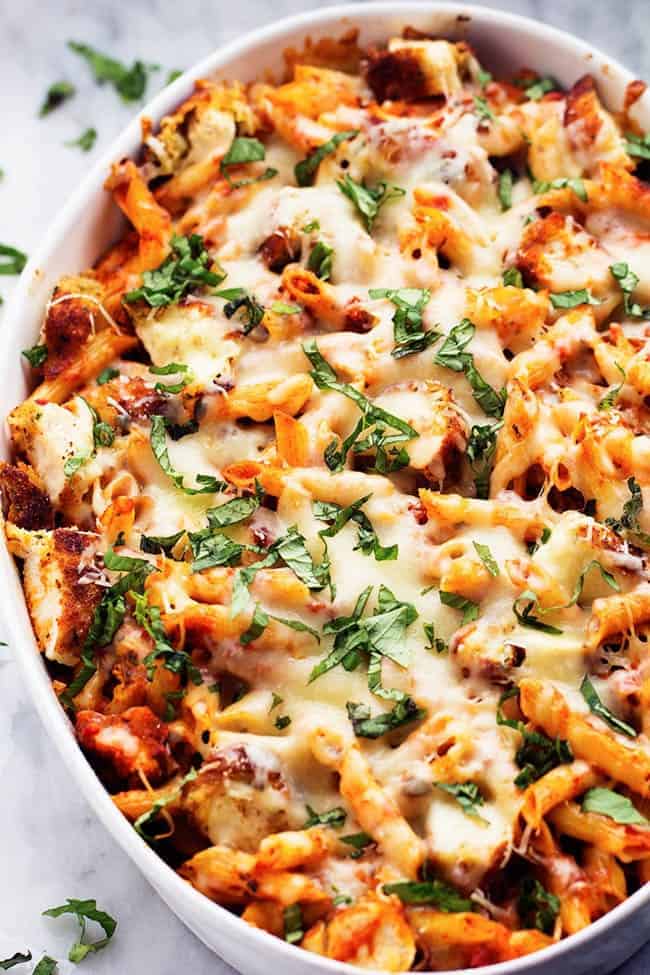 chicken parmesan casserole